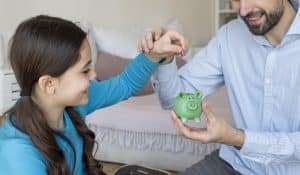 child save money to win te Inflation impact on household budgets