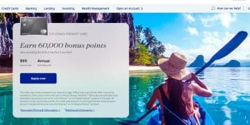 Citi Strata Premier Credit Card website.