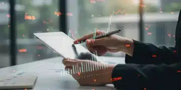 Financial advisor analyzing 2026 tax law changes on a tablet