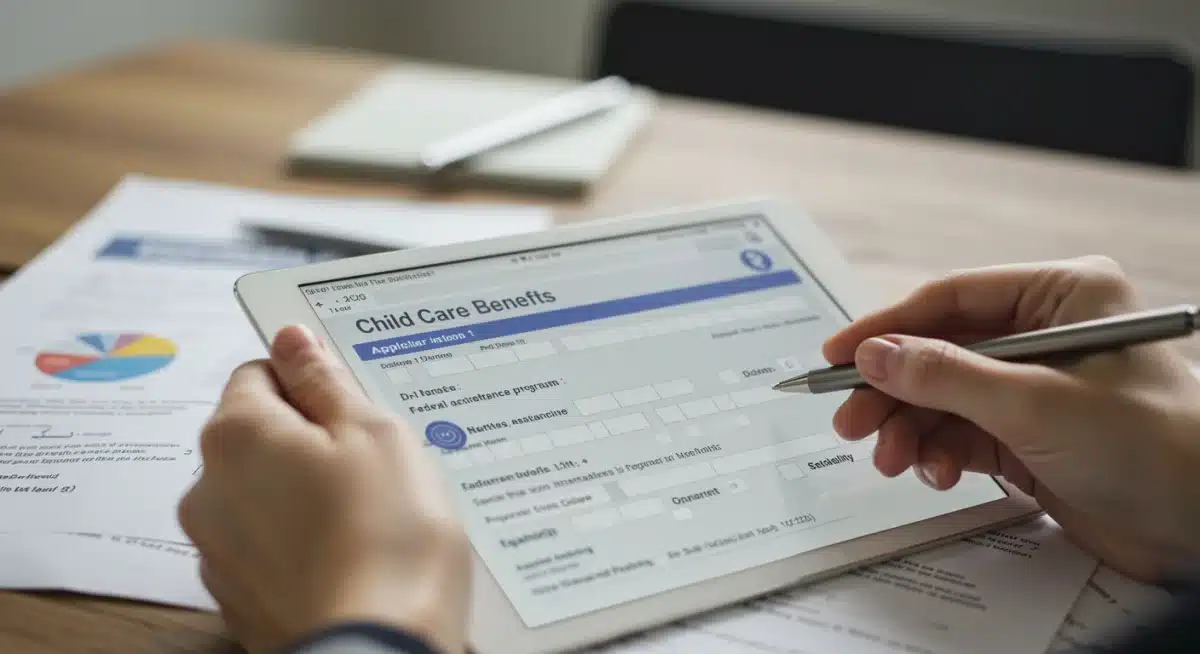 Applying for 2026 federal child care assistance online