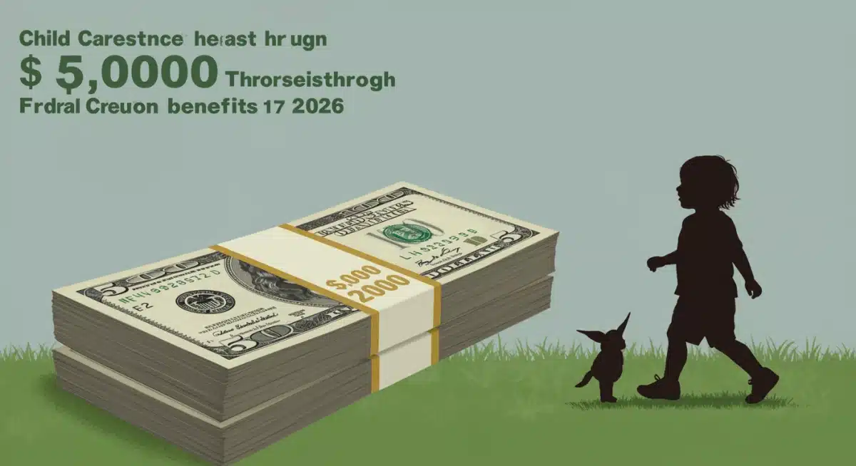 Five thousand dollars federal aid for child care benefits