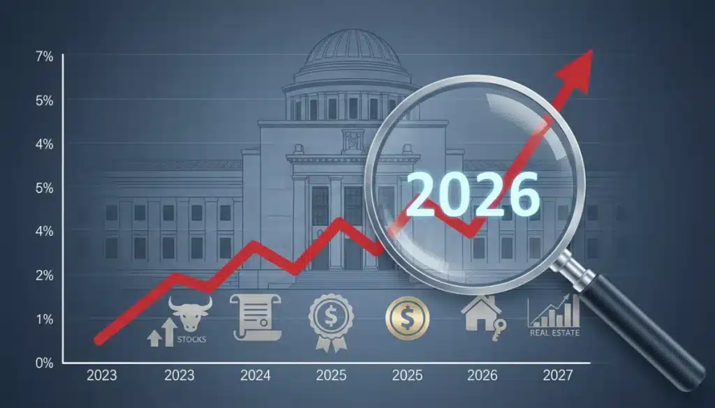 Navigating 2026 Federal Reserve Interest Rate Hikes: 3 Key Investment Adjustments
