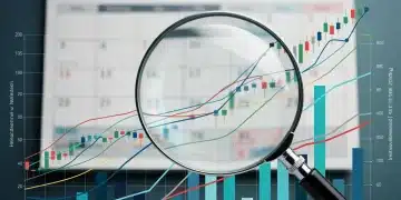 Investment portfolio chart with inflation trends for 2026